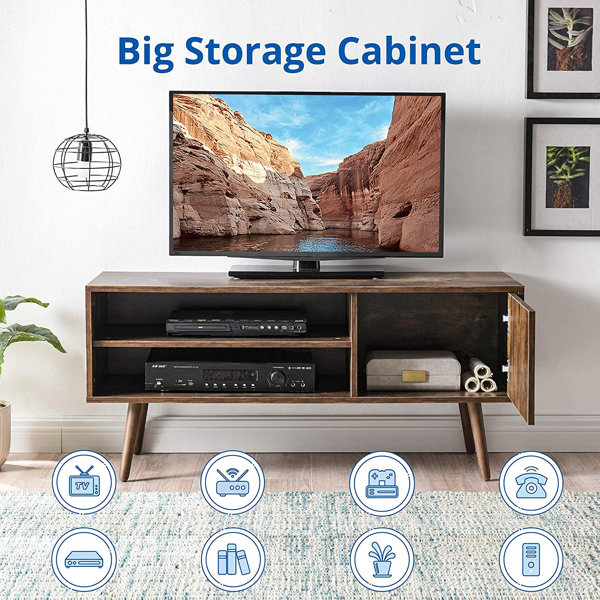 Millwood Pines Wrought Studio™ Tv Stand For 50 Inch Tv, Modern Tv